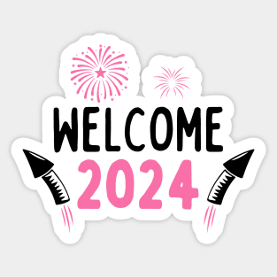 Welcome 2024 Sticker